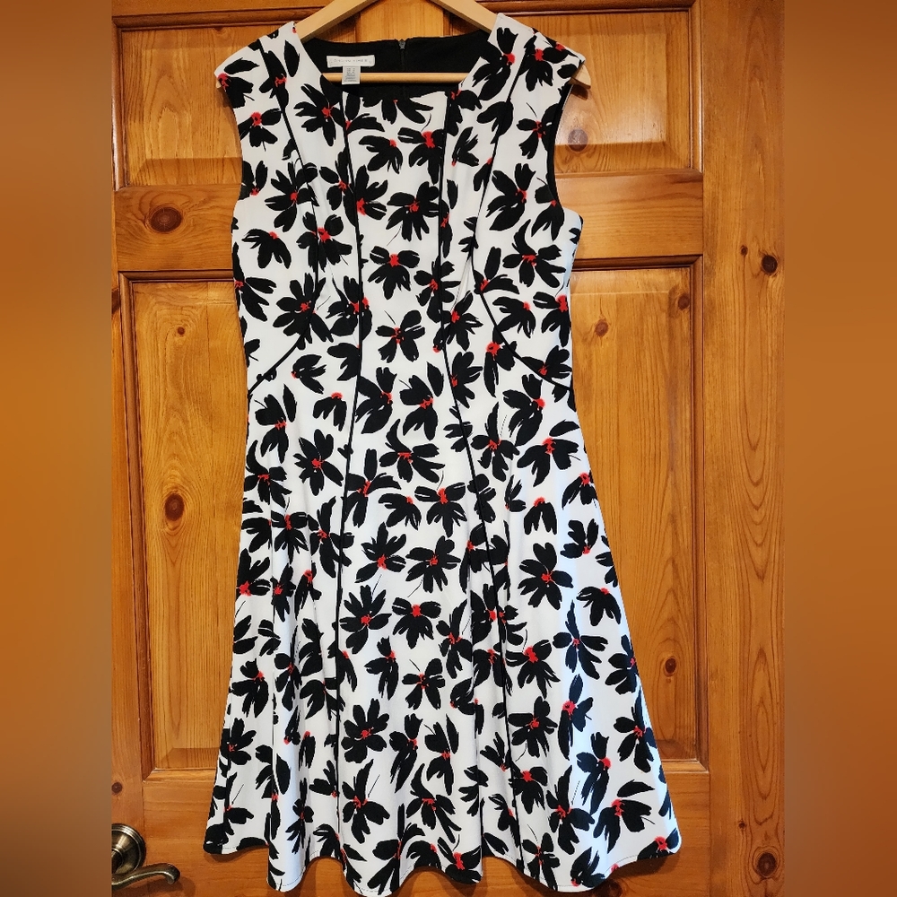 London Times Floral Ladies Dress, Size 10